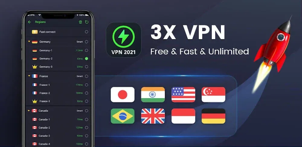 3X VPN MOD APK